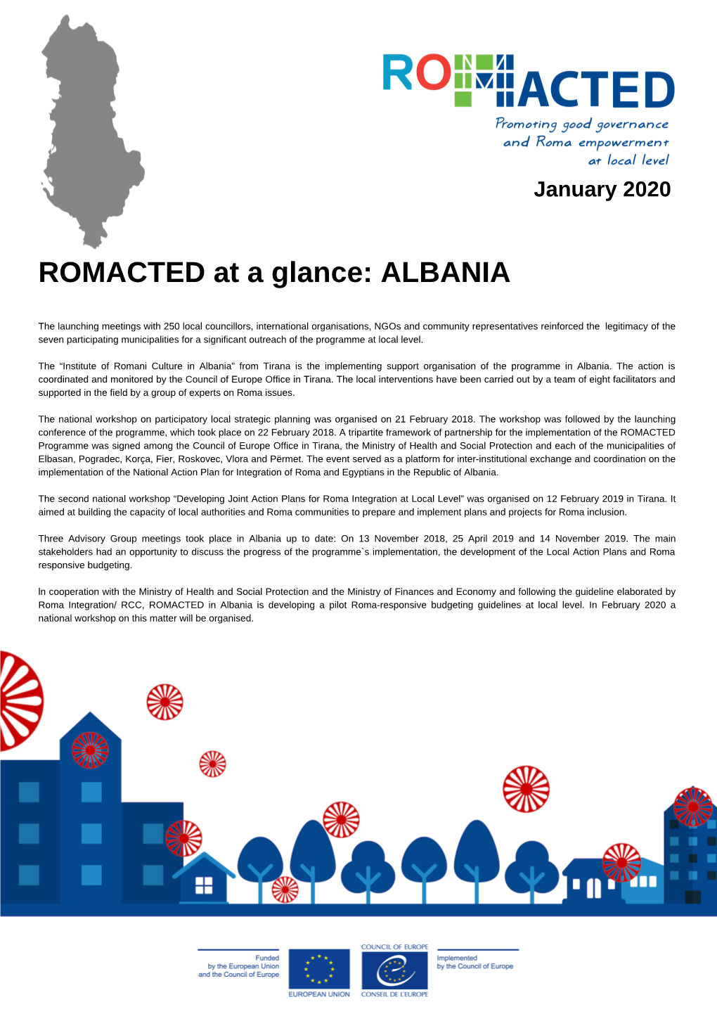 ROMACTED at a Glance: ALBANIA