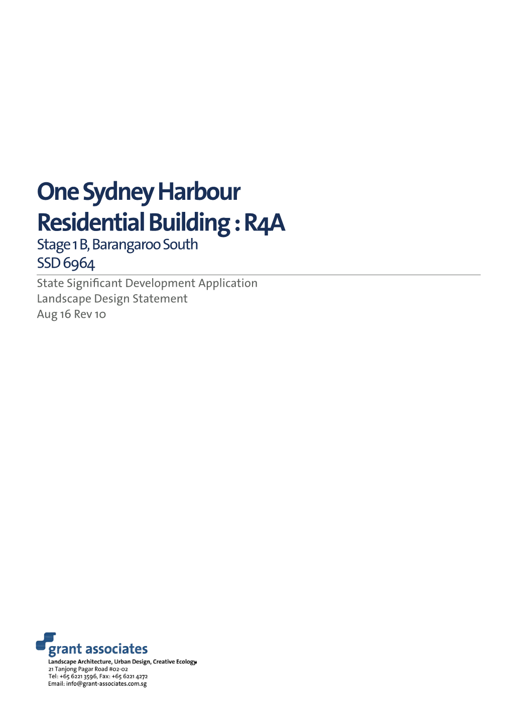 One Sydney Harbour Residential Building