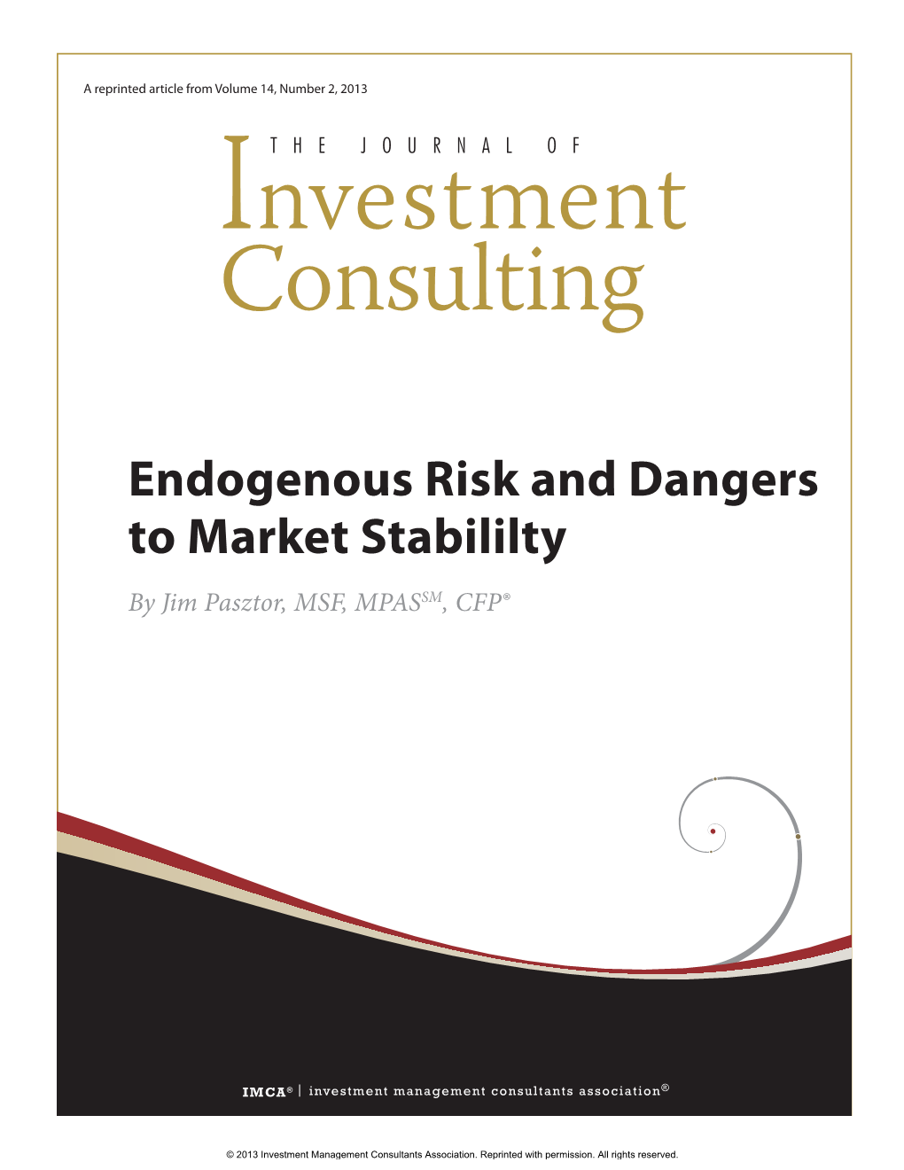 JIC142-Endogenousrisk.Pdf