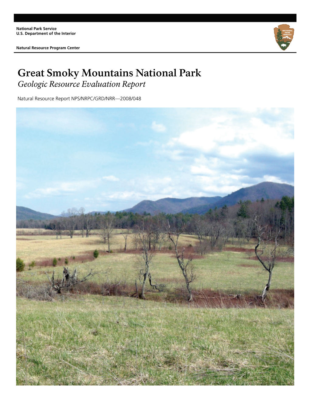 Great Smoky Mountains National Park Geologic Resource Evaluation Report