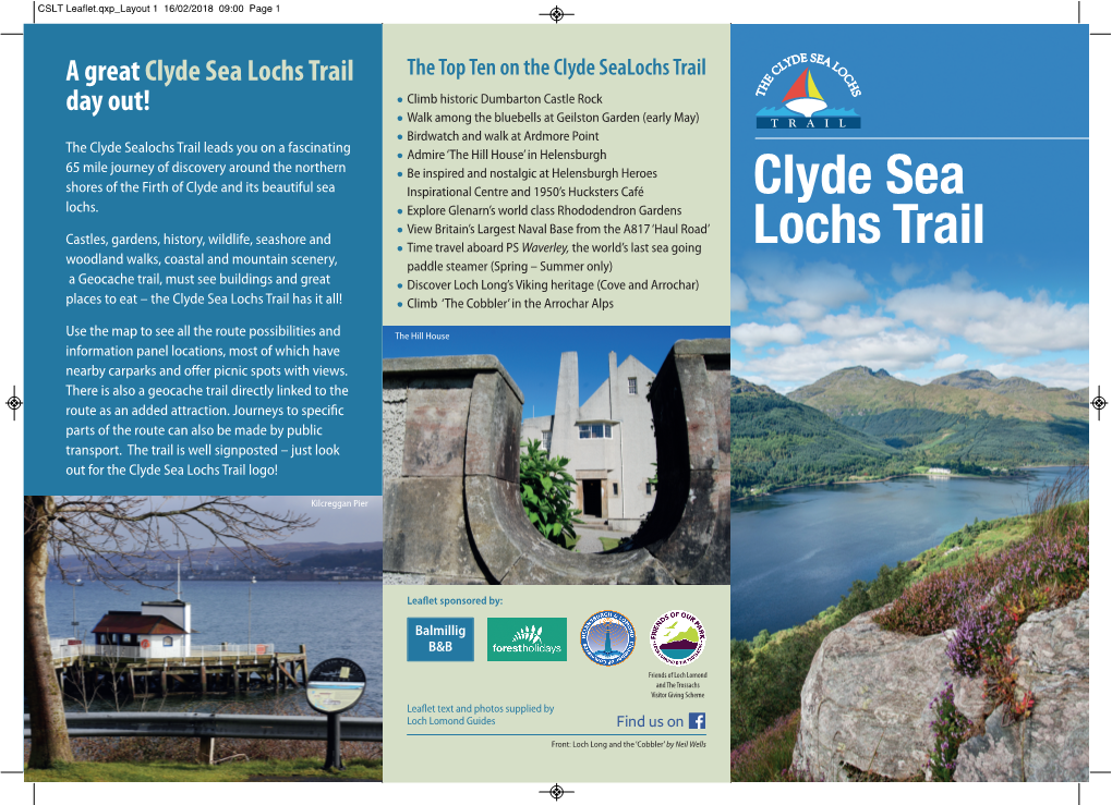 Clyde Sea Lochs Trail Explore