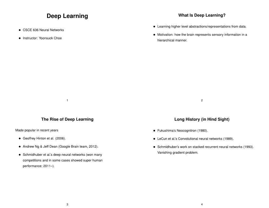 Deep Learning What Is Deep Learning?