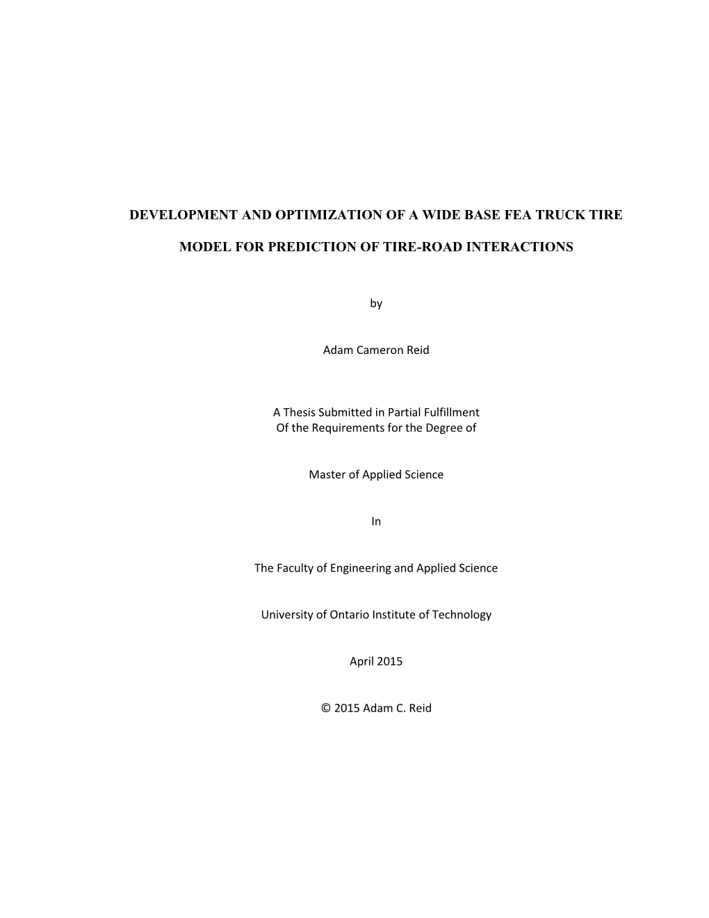 Development and Optimization of a Wide Base Fea Truck Tire