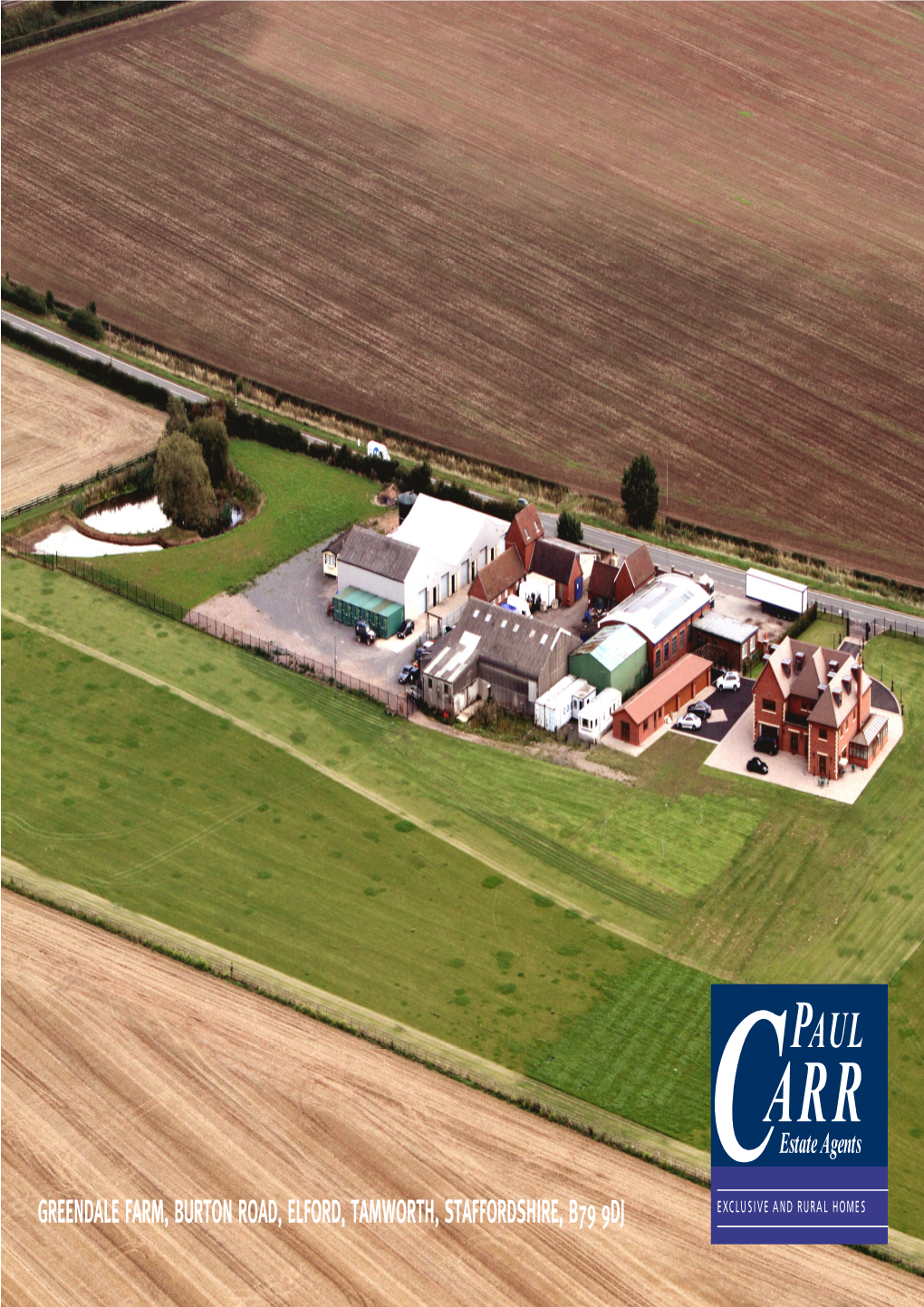 Greendale Farm, Burton Road, Elford, Tamworth, Staffordshire, B79 9Dj