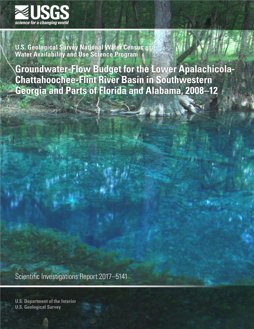 Groundwater-Flow Budget for the Lower Apalachicola- Chattahoochee-Flint River Basin in Southwestern Georgia and Parts of Florida and Alabama, 2008–12