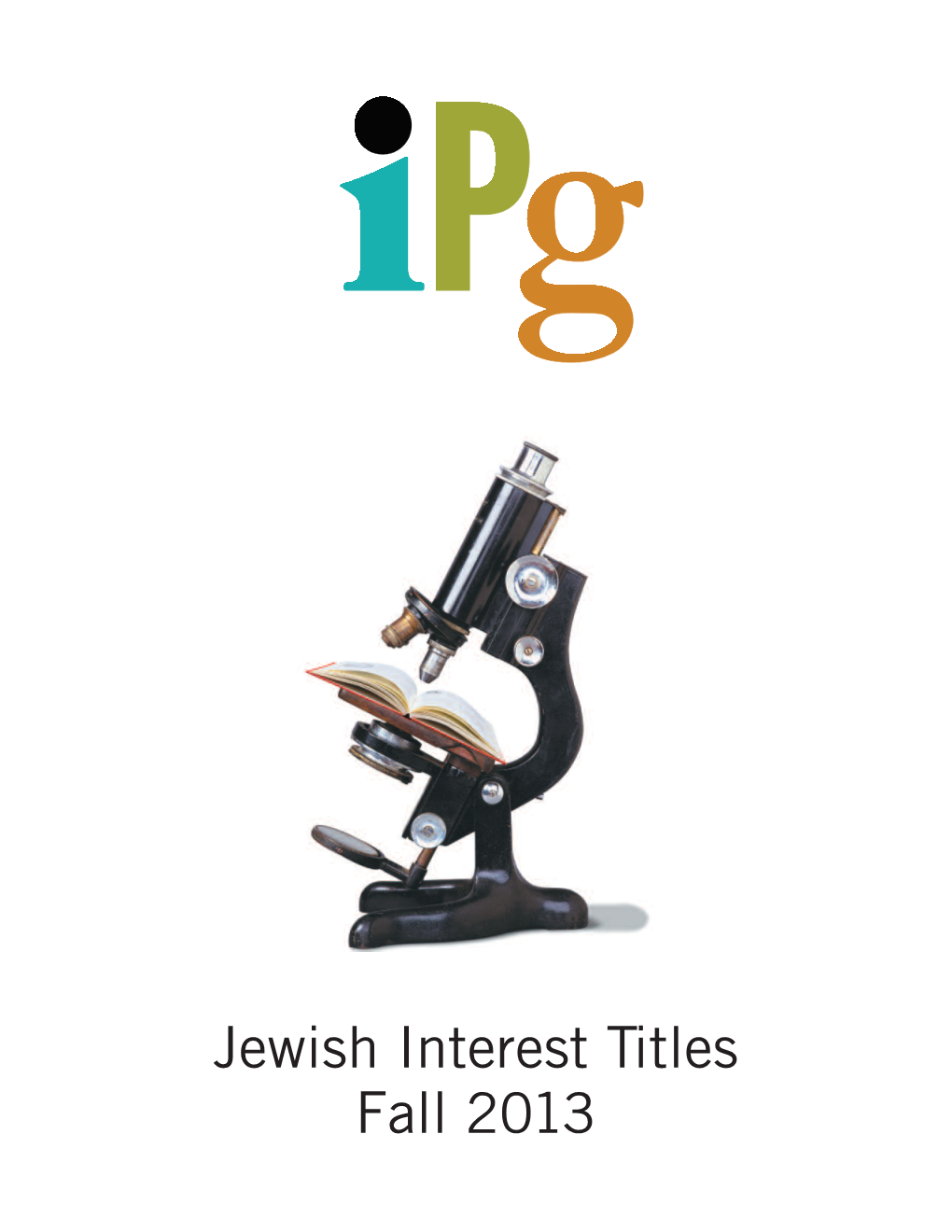 Jewish Interest Titles Fall 2013