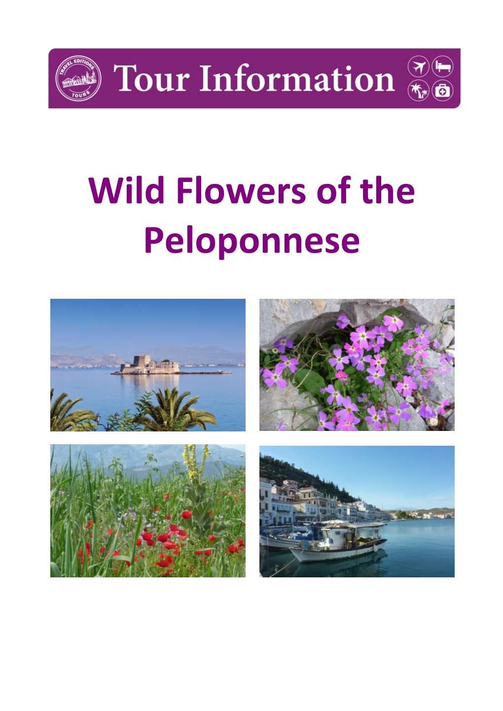 Wild Flowers of the Peloponnese