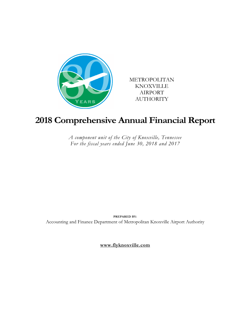 2018 Comprehensive Annual Financial Report