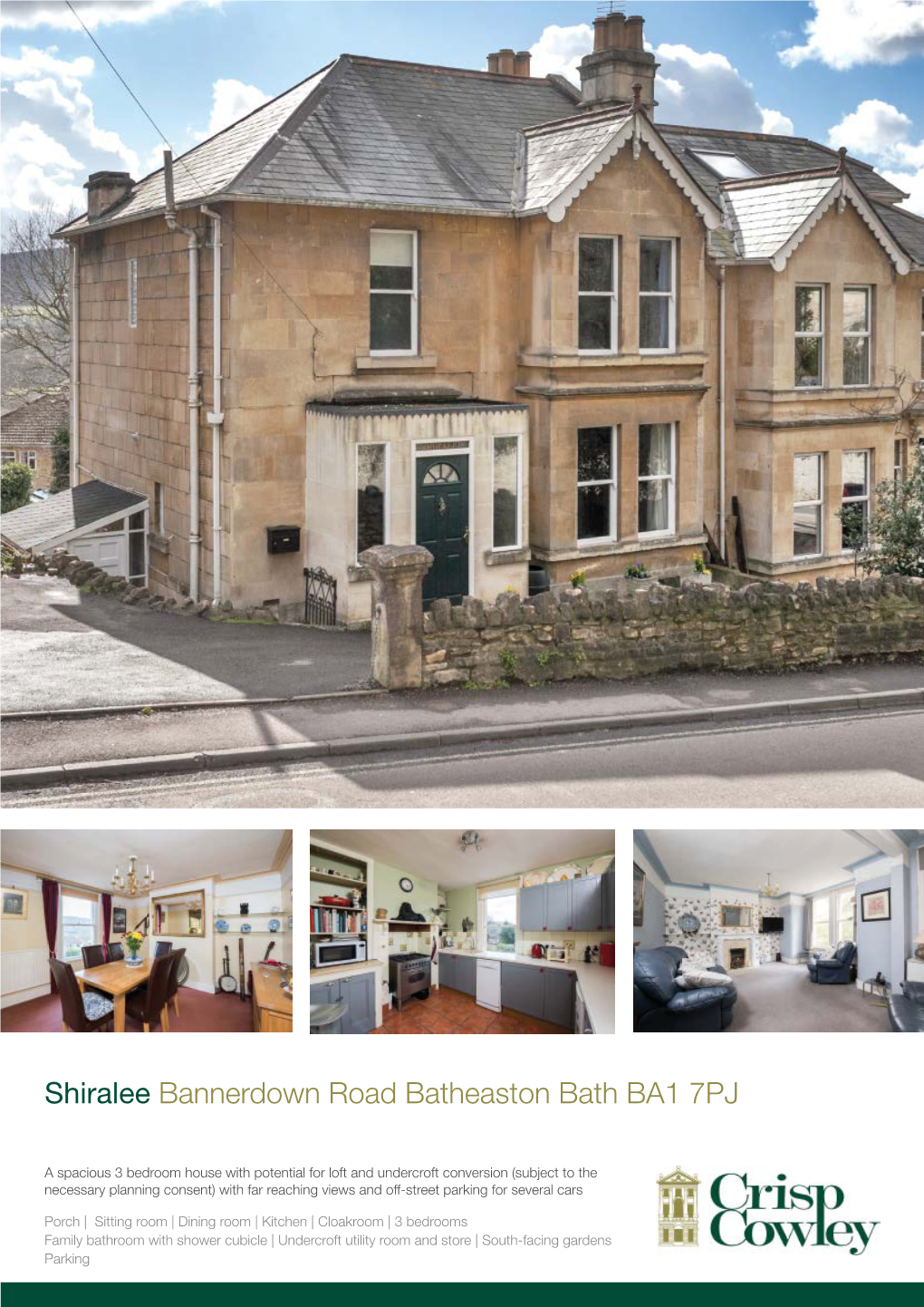 Shiralee Bannerdown Road Batheaston Bath BA1 7PJ