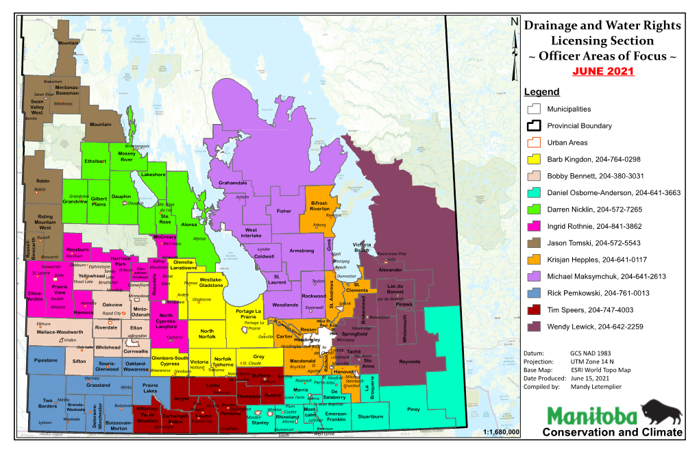 Drainage and Water Control Licensing Section