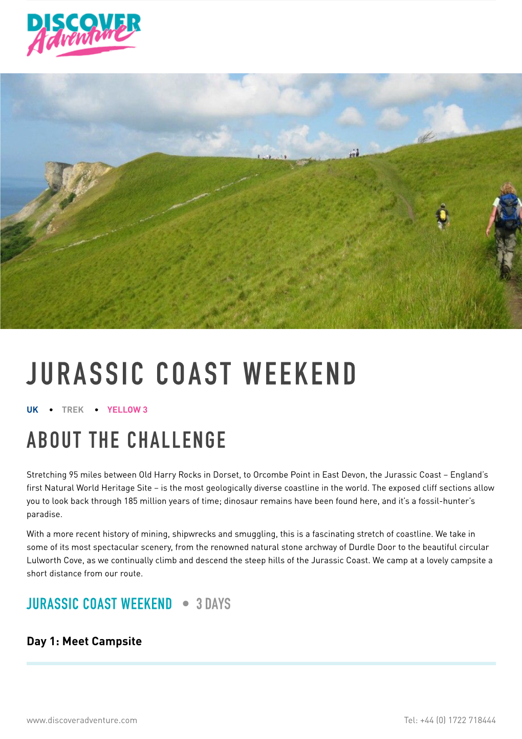 Jurassic Coast Weekend