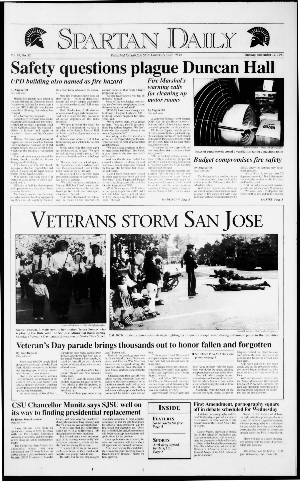 Veterans Storm San Jose