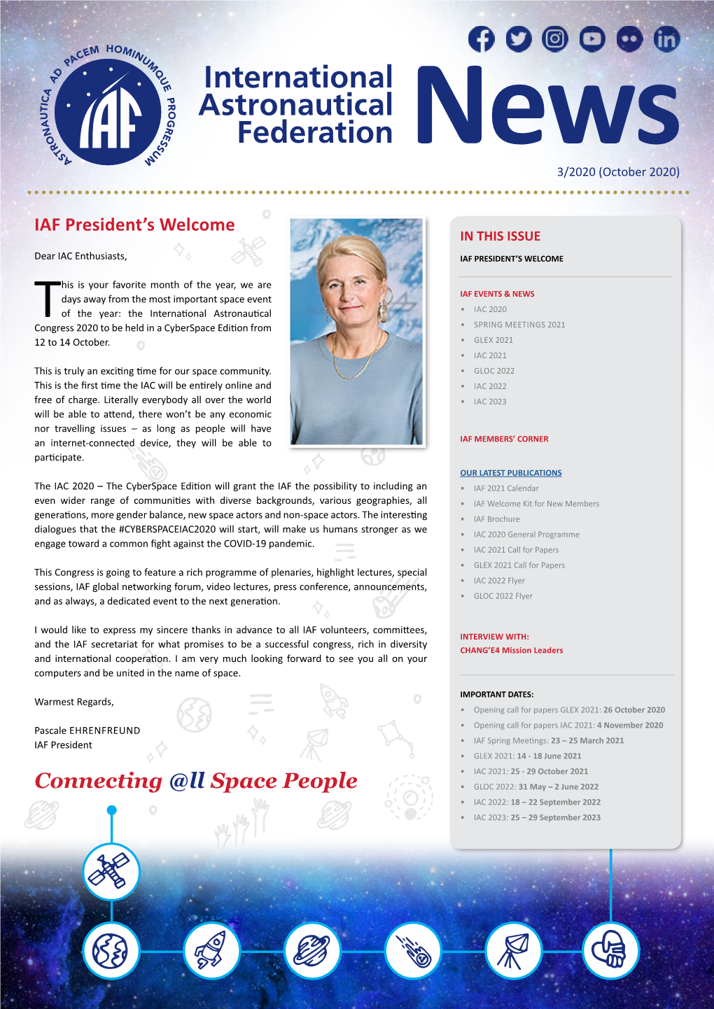 International Astronautical Federation News