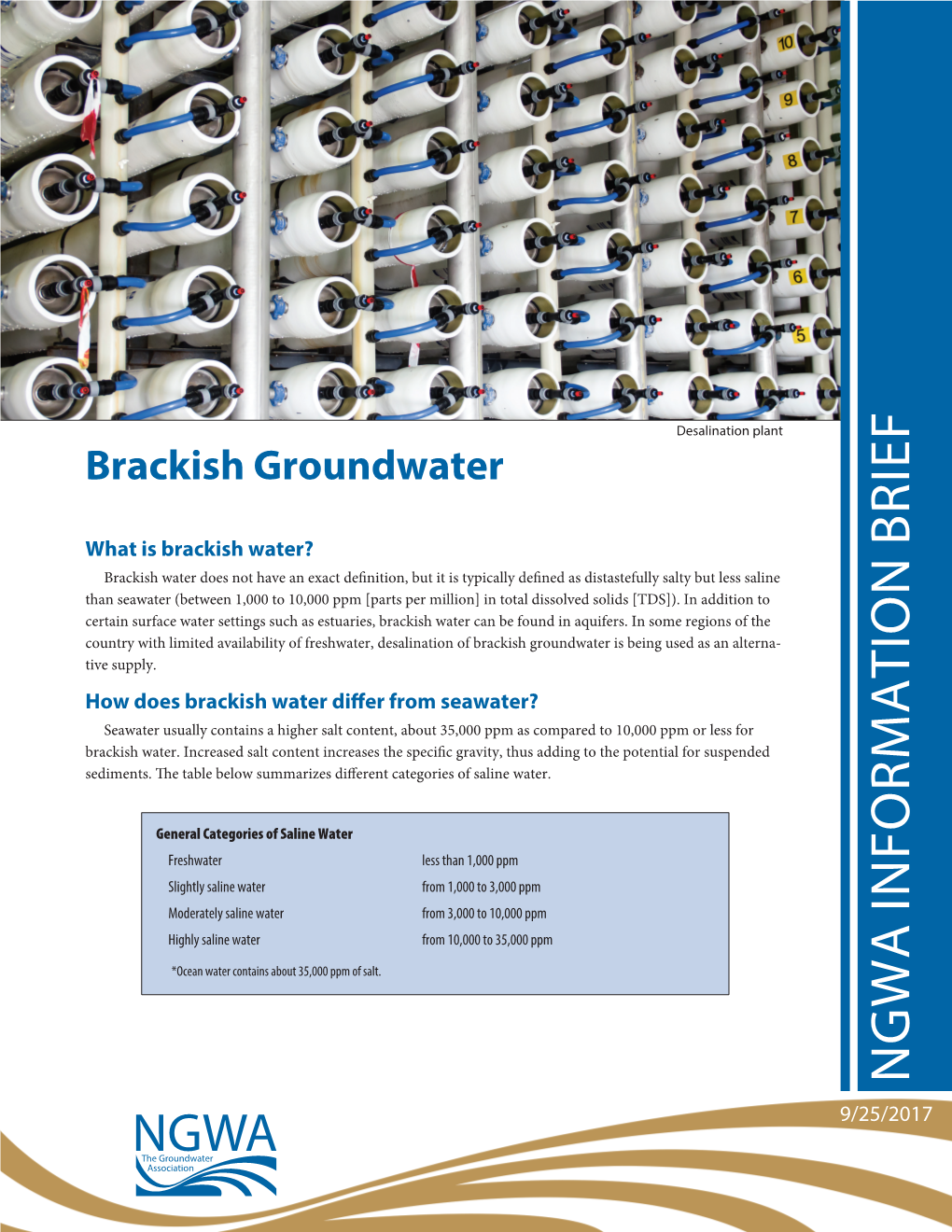 Brackish Groundwater