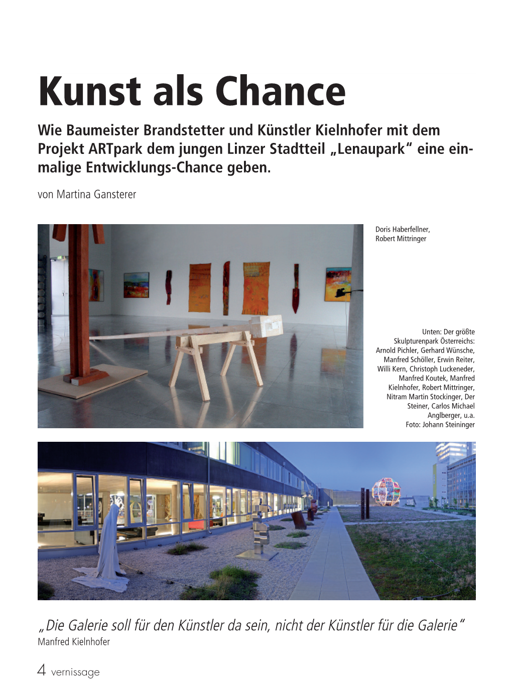 Kunst Als Chance