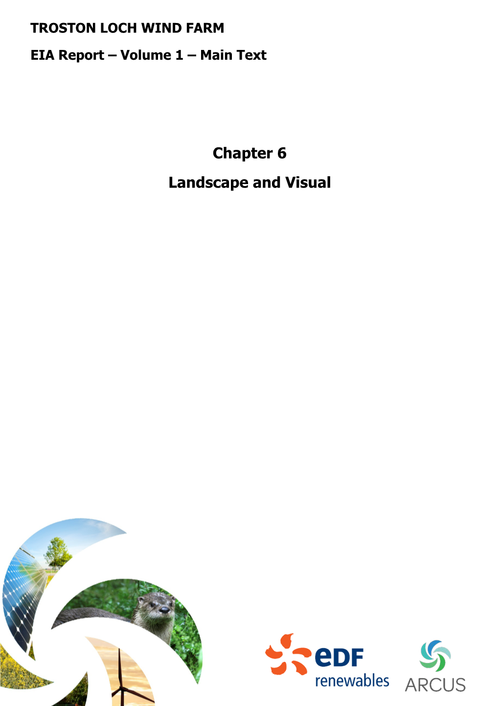 Chapter 6 Landscape and Visual