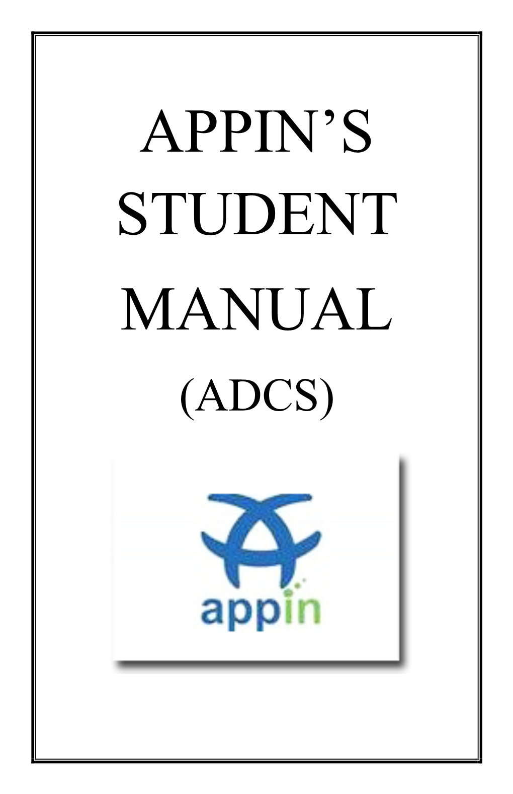Appin's Student Manual