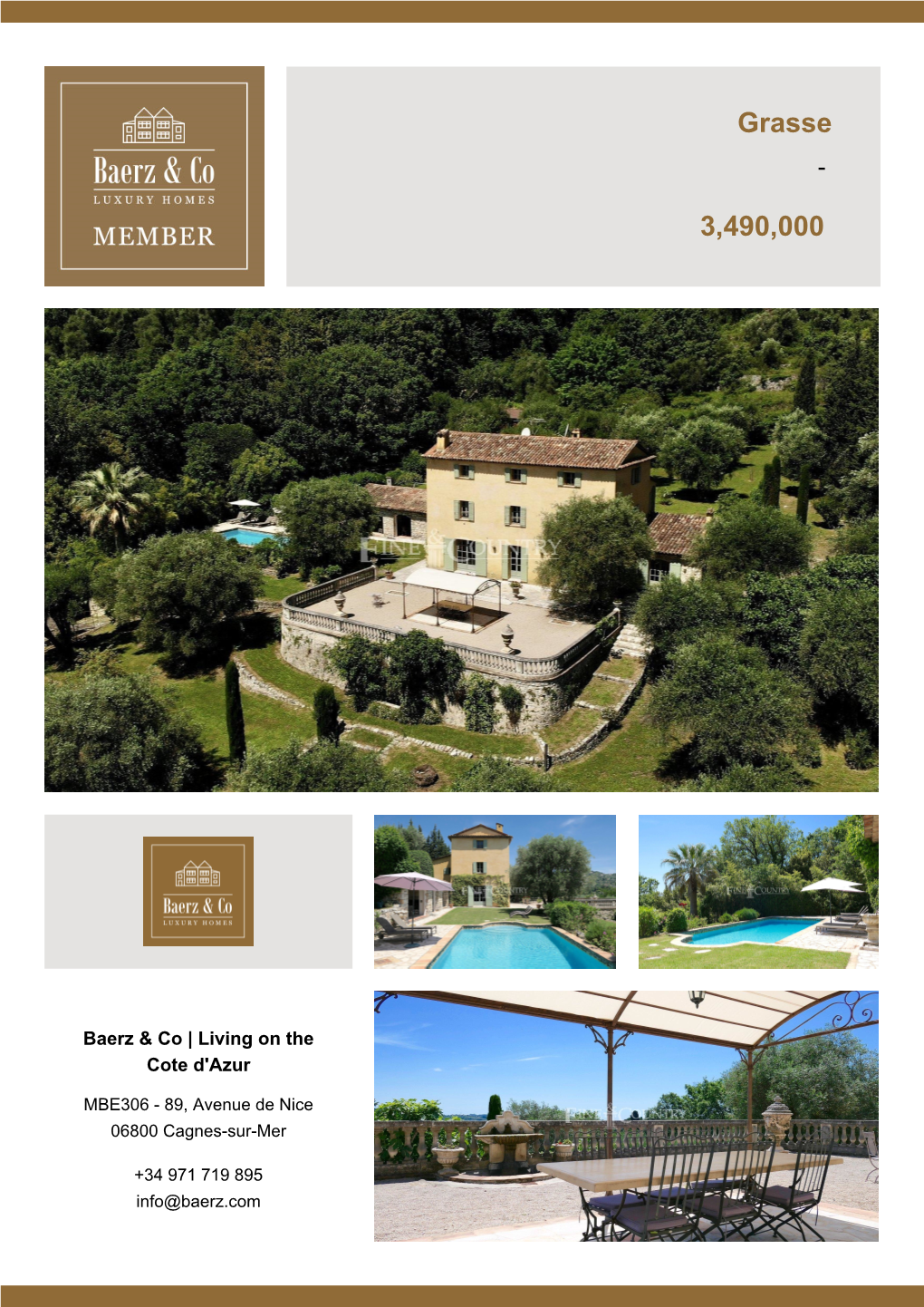 Grasse € 3.490.000