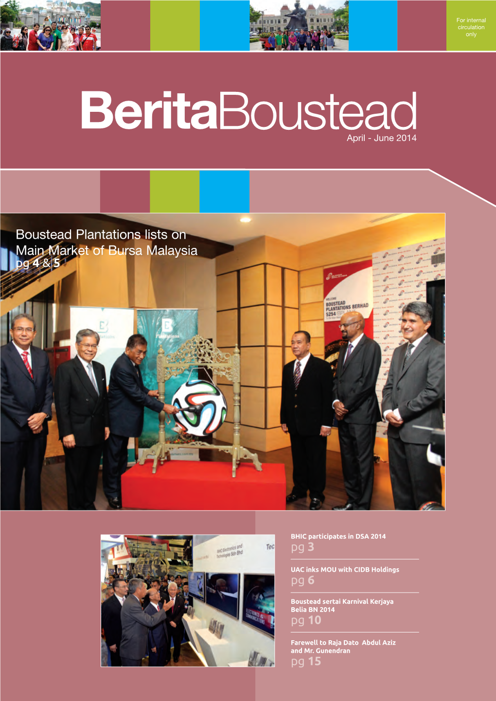 Beritaboustead April - June 2014