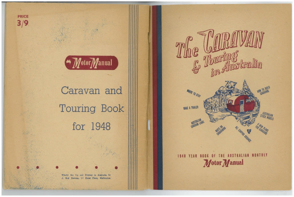 Book 1 Keith Winser's Caravans and Touring 1947