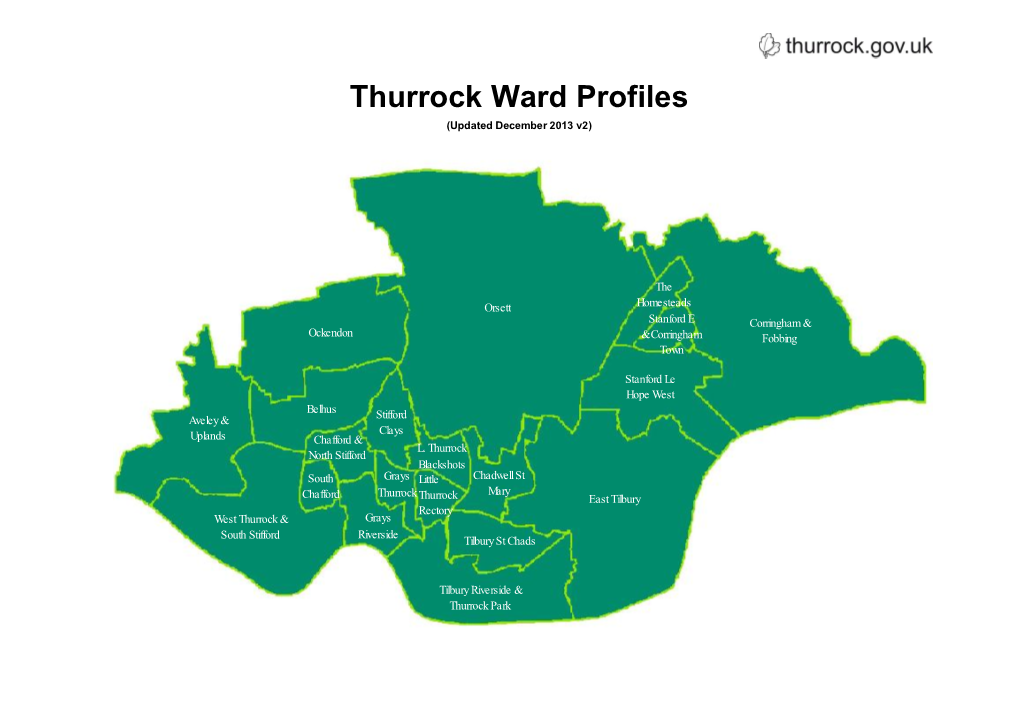 Thurrock Ward Profiles (Updated December 2013 V2)