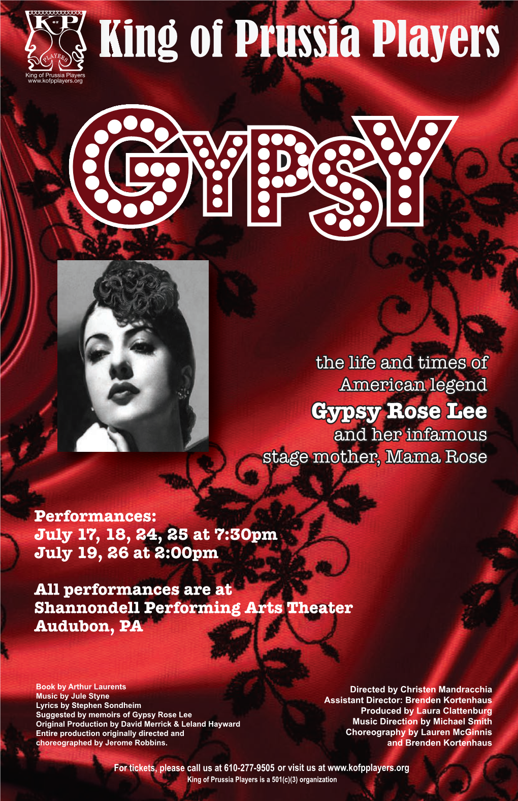 Gypsy Playbill