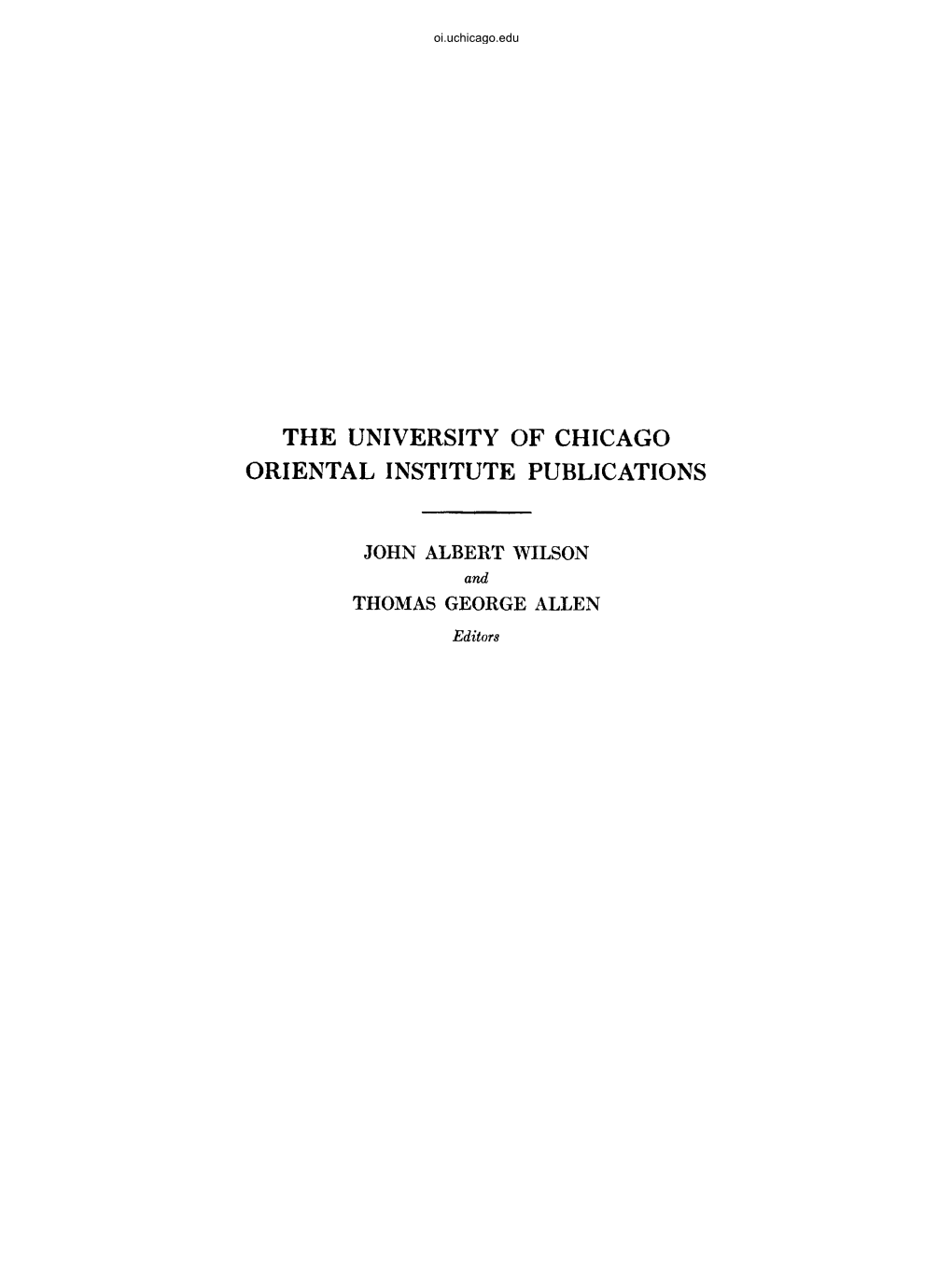 THE RISE of the NORTH ARABIC SCRIPT and ITS KURANIC DEVELOPMENT, with a FULL DESCRIPTION of the KURAN MANUSCRIPTS in the ORIENTAL INSTITUTE Oi.Uchicago.Edu