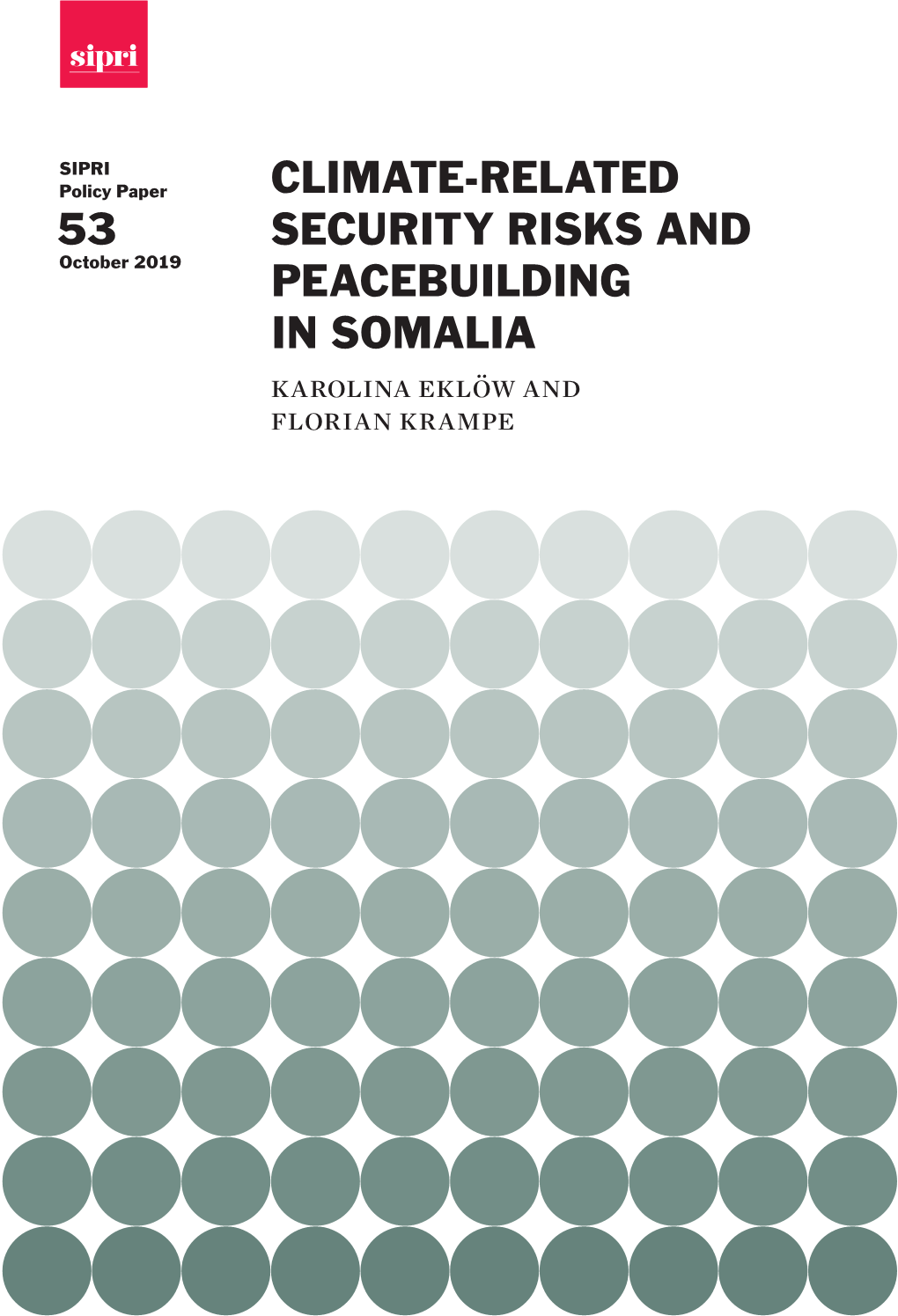 Climate-Related Security Risks and Peacebuilding in Somalia