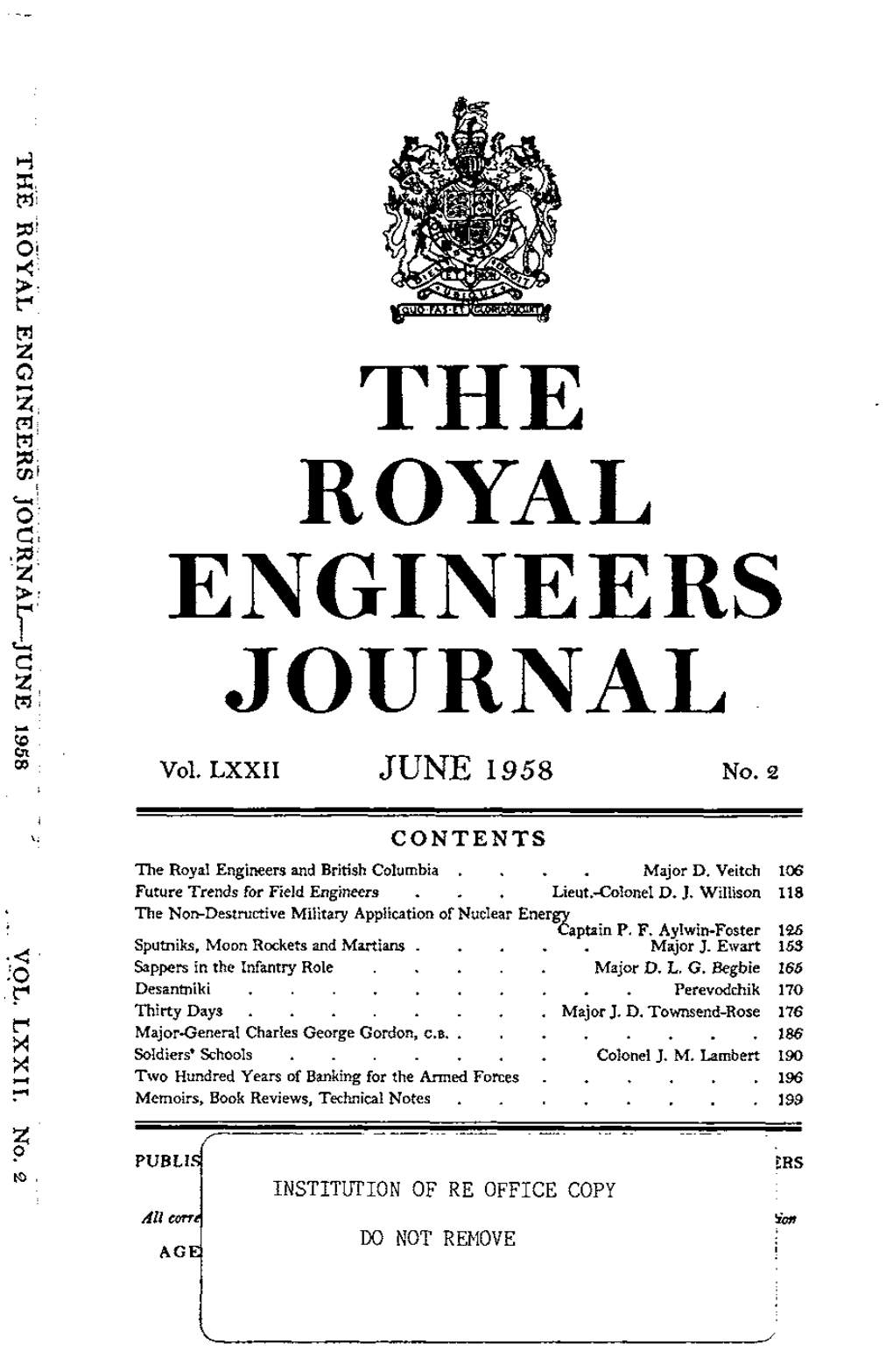 Royal Engineers Journal