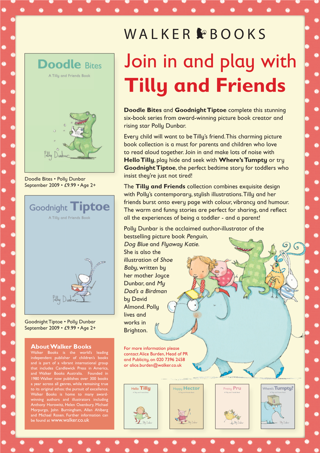 Join in and Play with Tilly and Friends