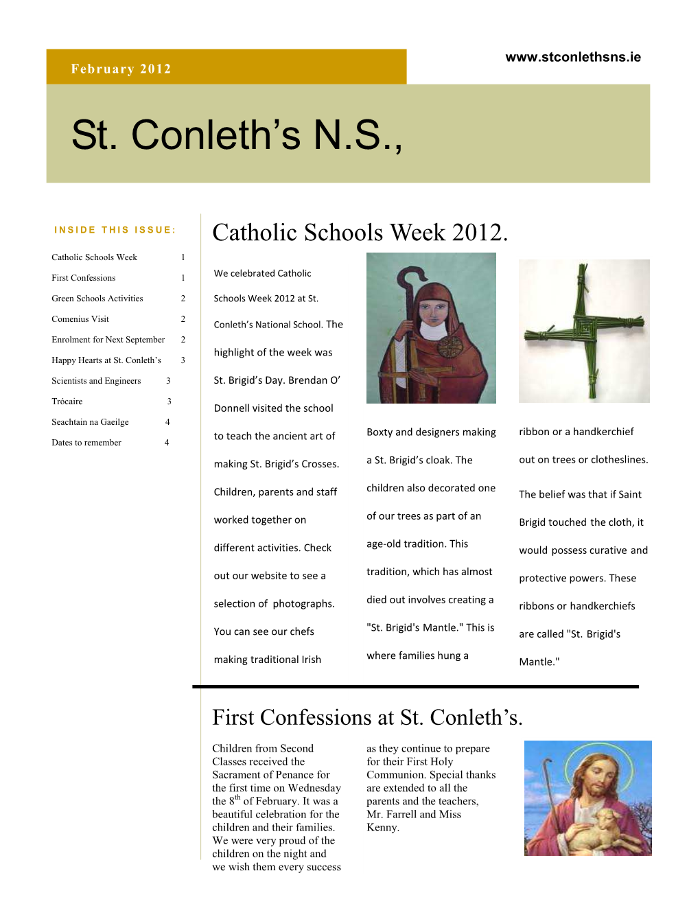 St. Conleth's N.S., Derrinturn