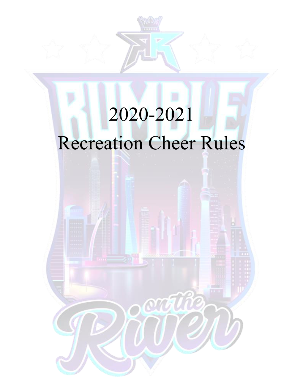 2020-2021 Recreation Cheer Rules