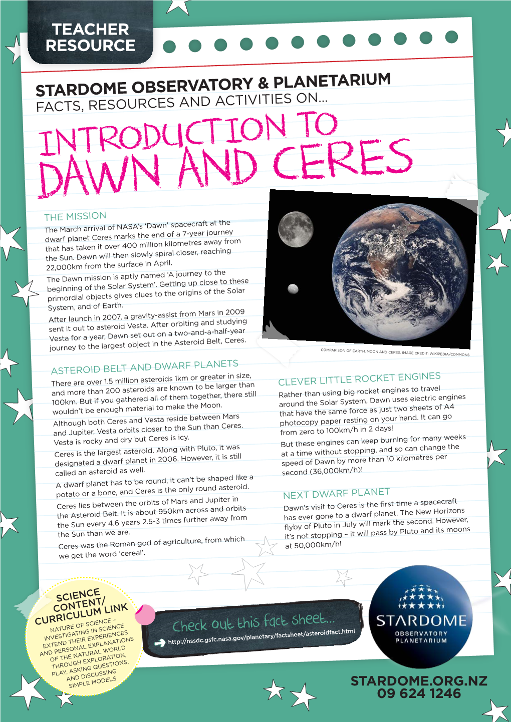 Introduction to Dawn and Ceres