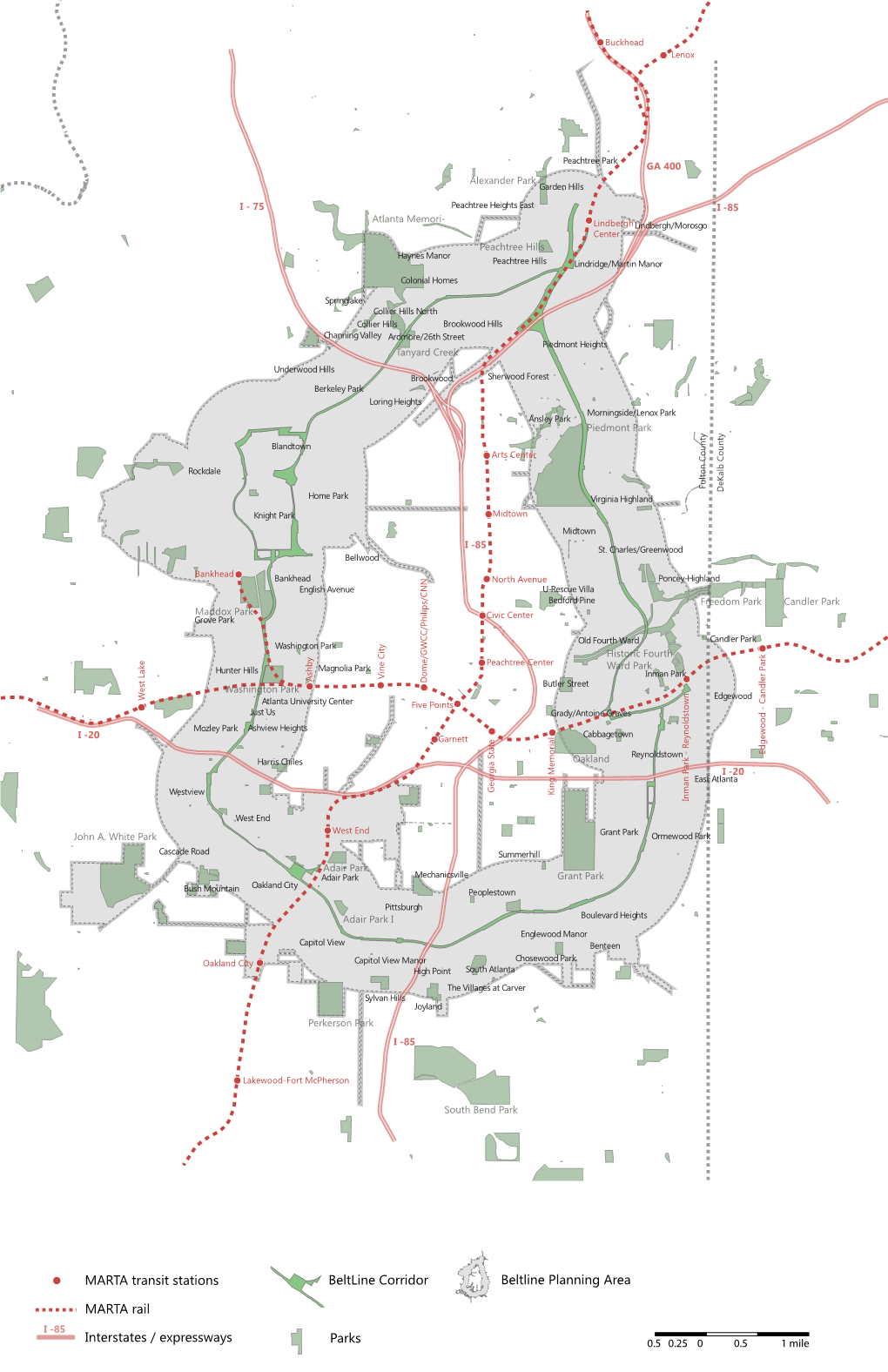 Beltline Map