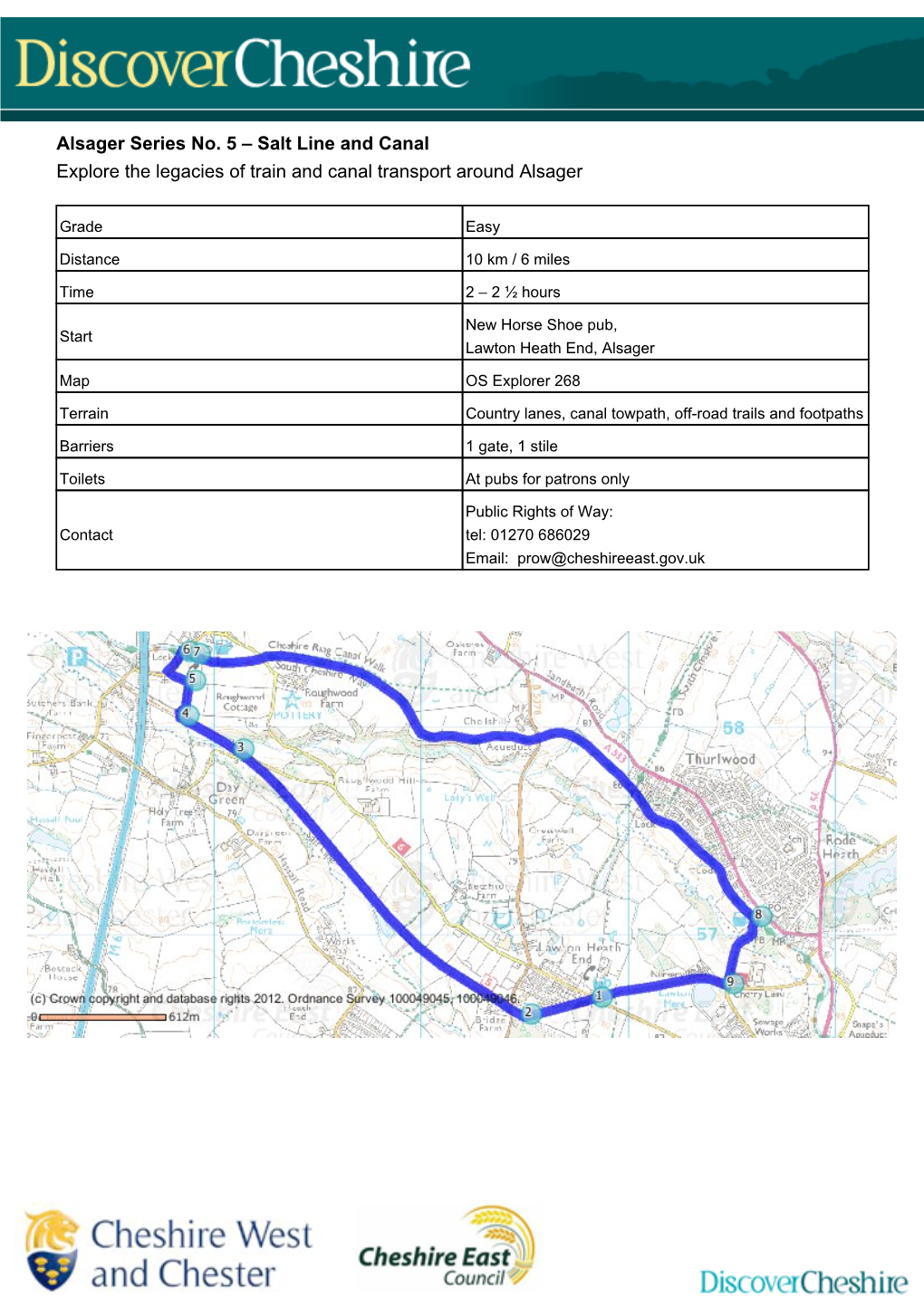 Alsager Series No. 5 – Salt Line and Canal Explore the Legacies of Train and Canal Transport Around Alsager