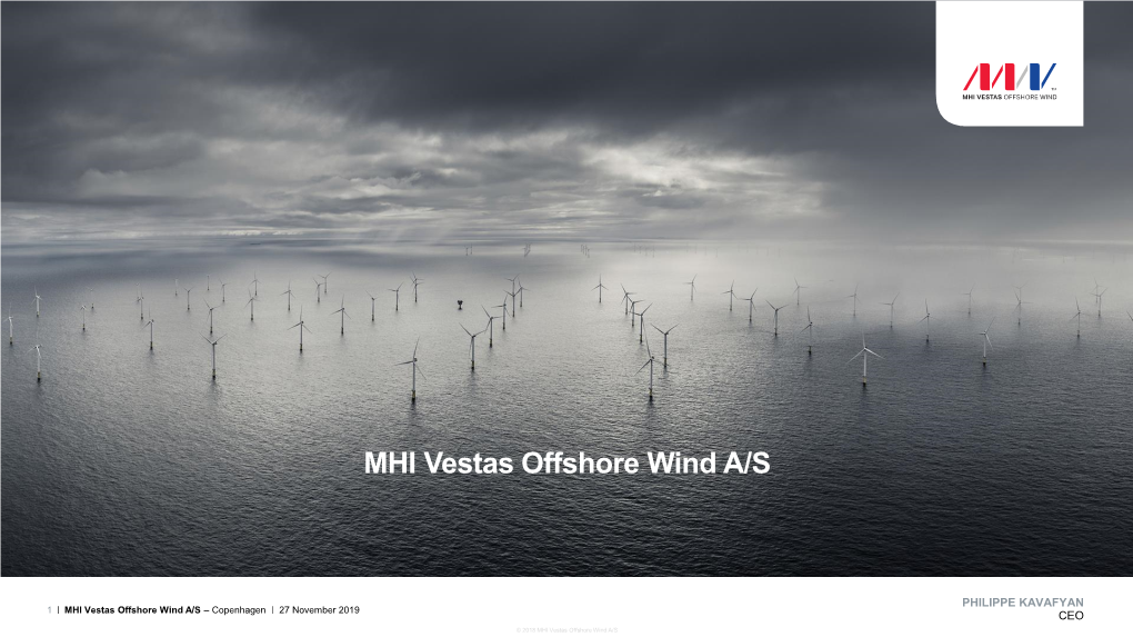 MHI Vestas Offshore Wind A/S