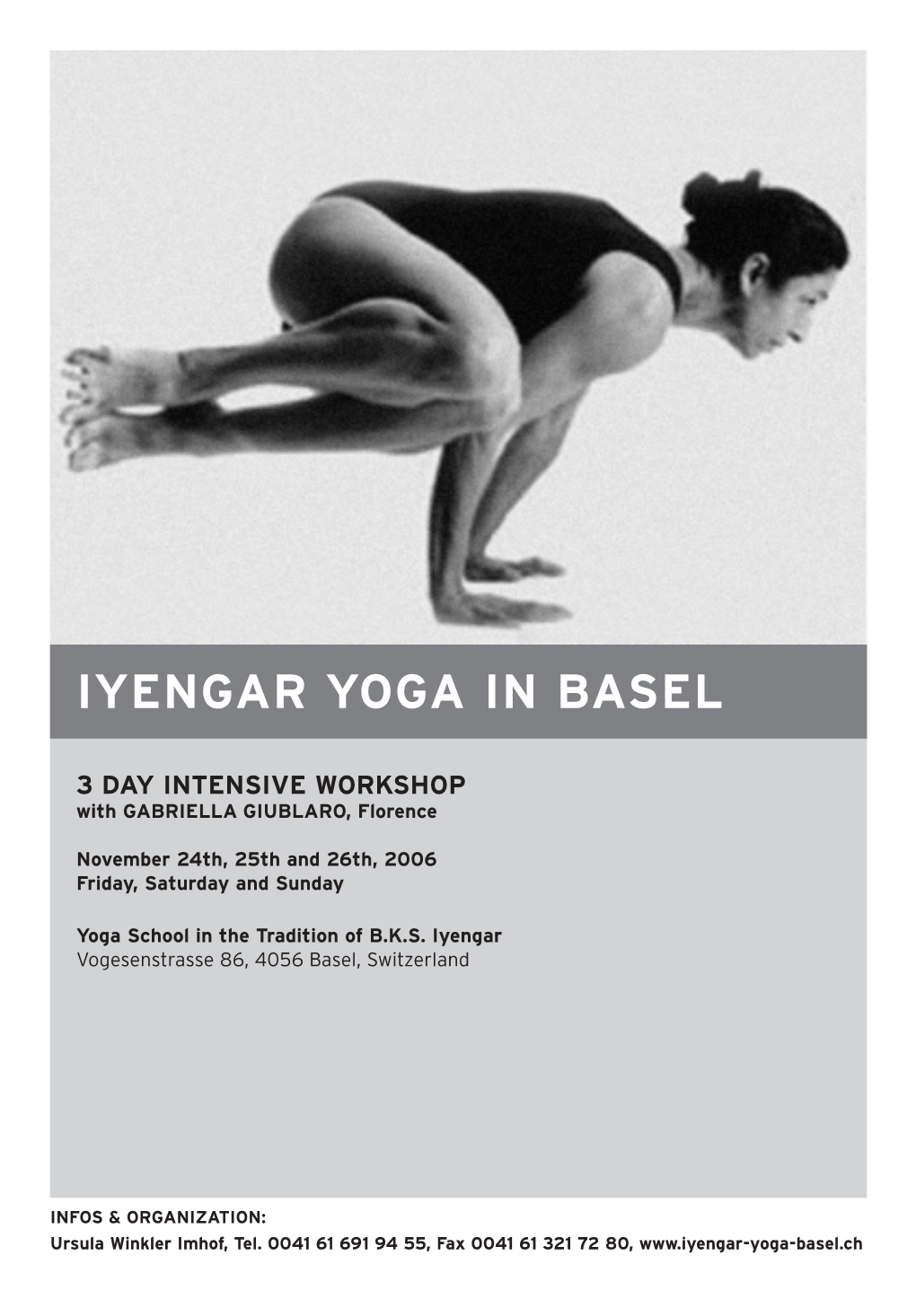 Iyengar Yoga in Basel