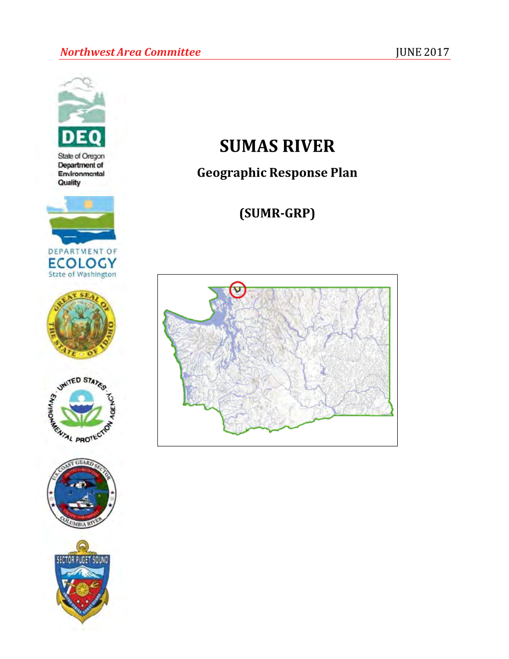 SUMAS RIVER Geographic Response Plan