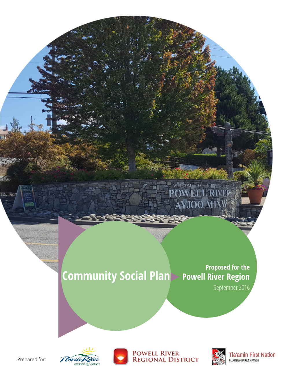 Community Social Plan for the Powell River Region EXECUTIVE SUMMARY