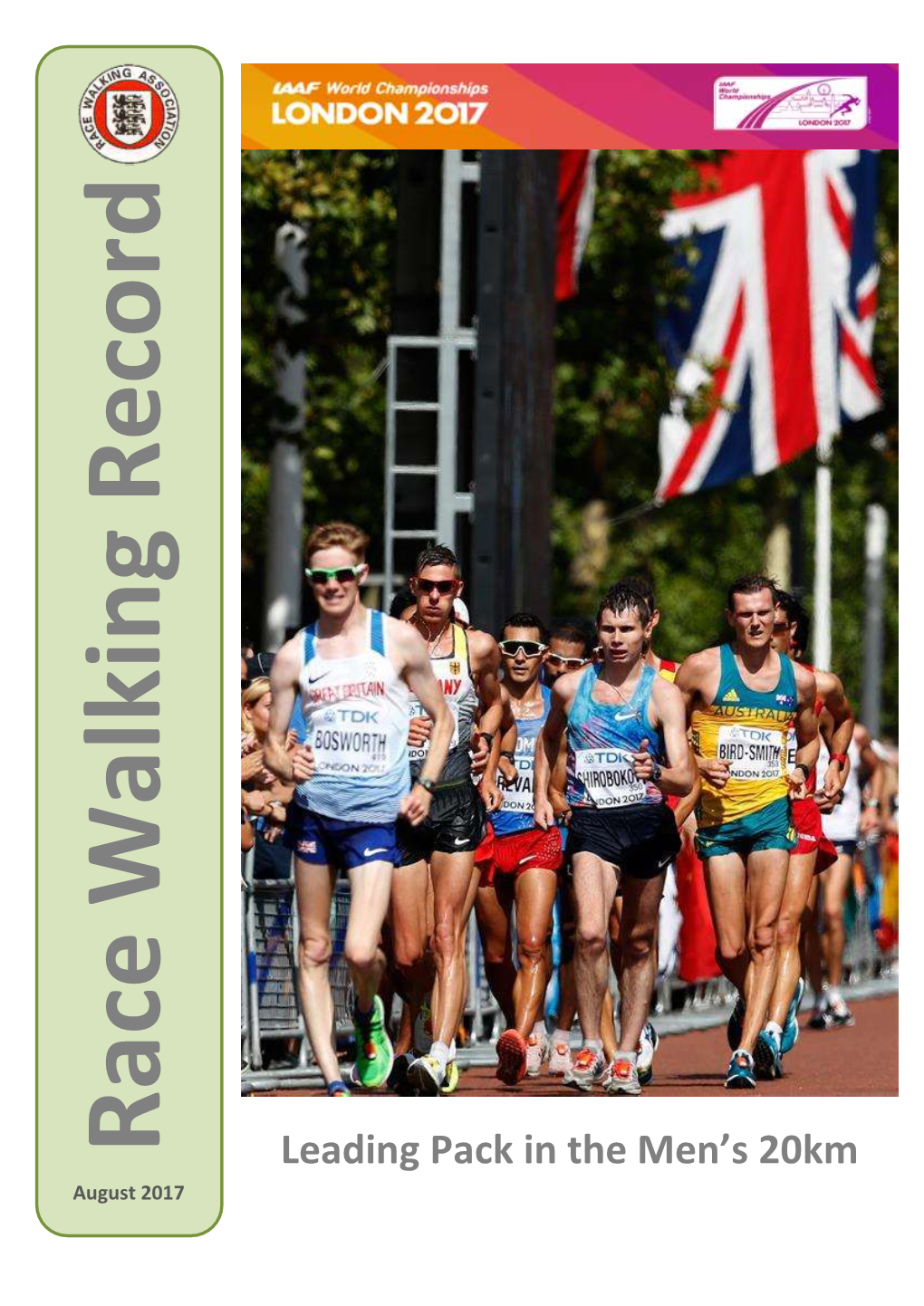 Leading Pack in the Men's 20Km