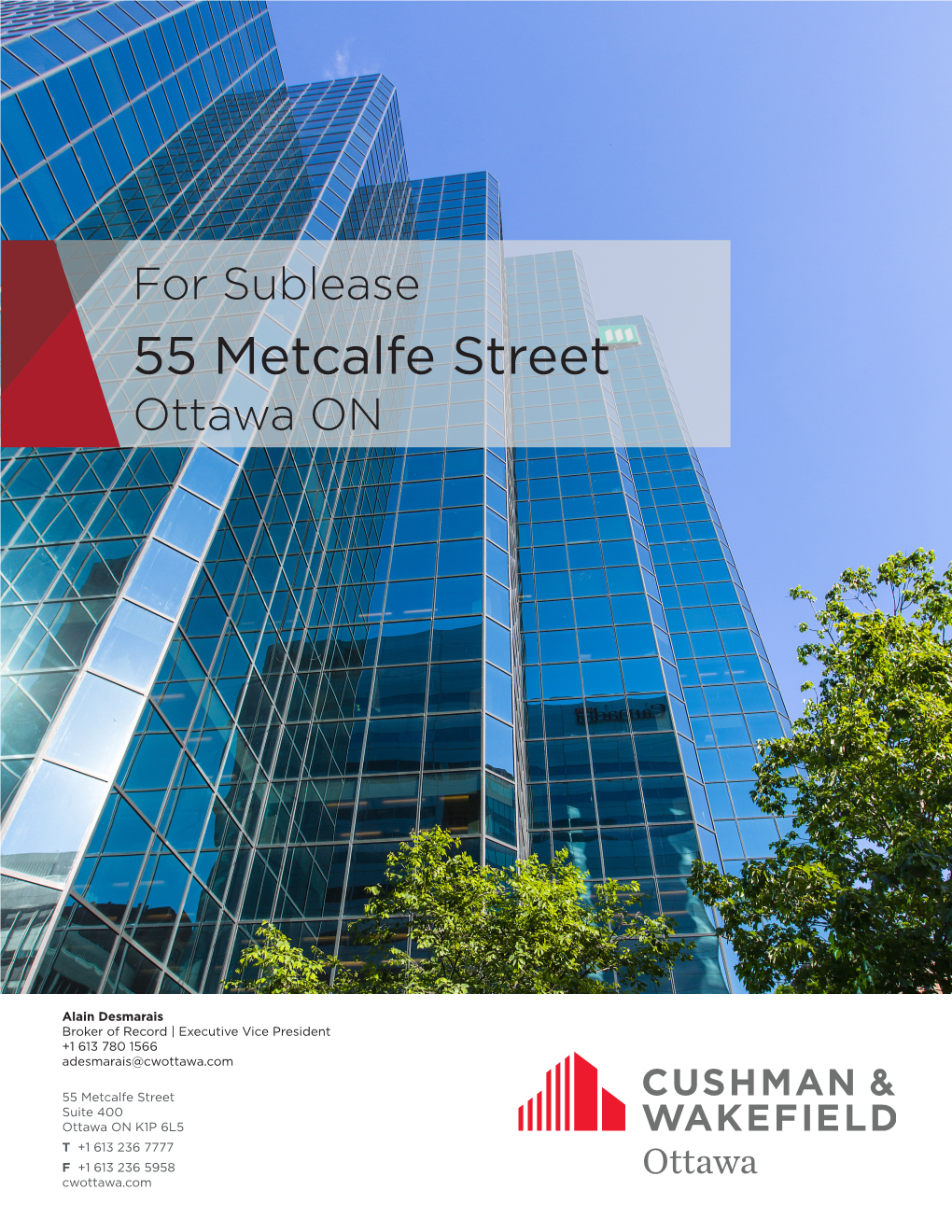 55 Metcalfe Street Ottawa ON