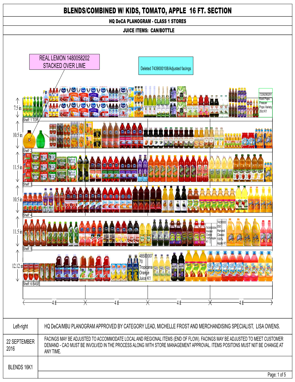 Blends-Juice - Europe.Psa BLENDS/COMBINED W/ KIDS, TOMATO, APPLE 16 FT