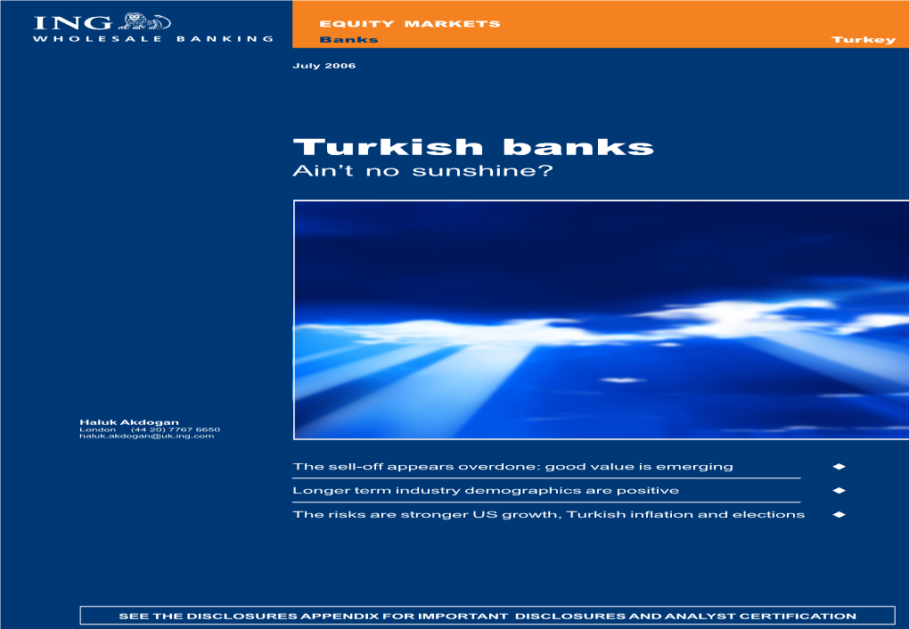 Turkish Banks Amsterdam ING Bank N.V., Foppingadreef 7, Amsterdam, Netherlands, 1102BD