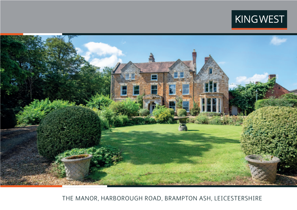 The Manor, Harborough Road, Brampton Ash, Leicestershire, LE16 8PD