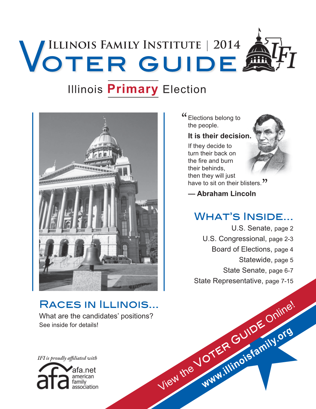 2014 Voter Guide Illinois Primary Election