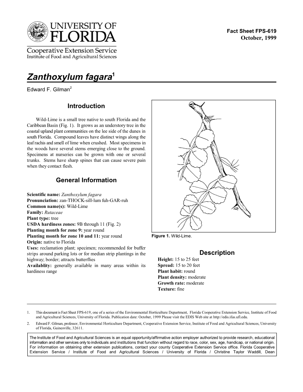 Zanthoxylum Fagara1