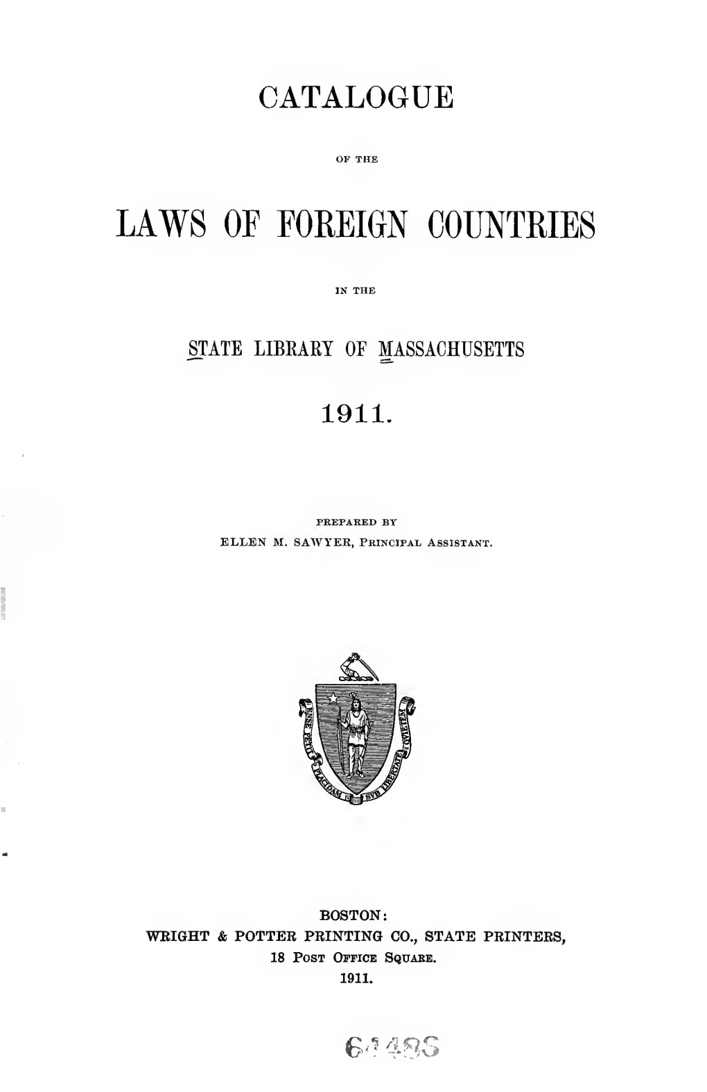 Laws of Foreign Countries