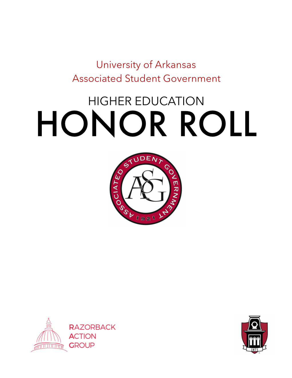 HIGHER EDUCATION HONOR ROLL Dear Readers and Supporters