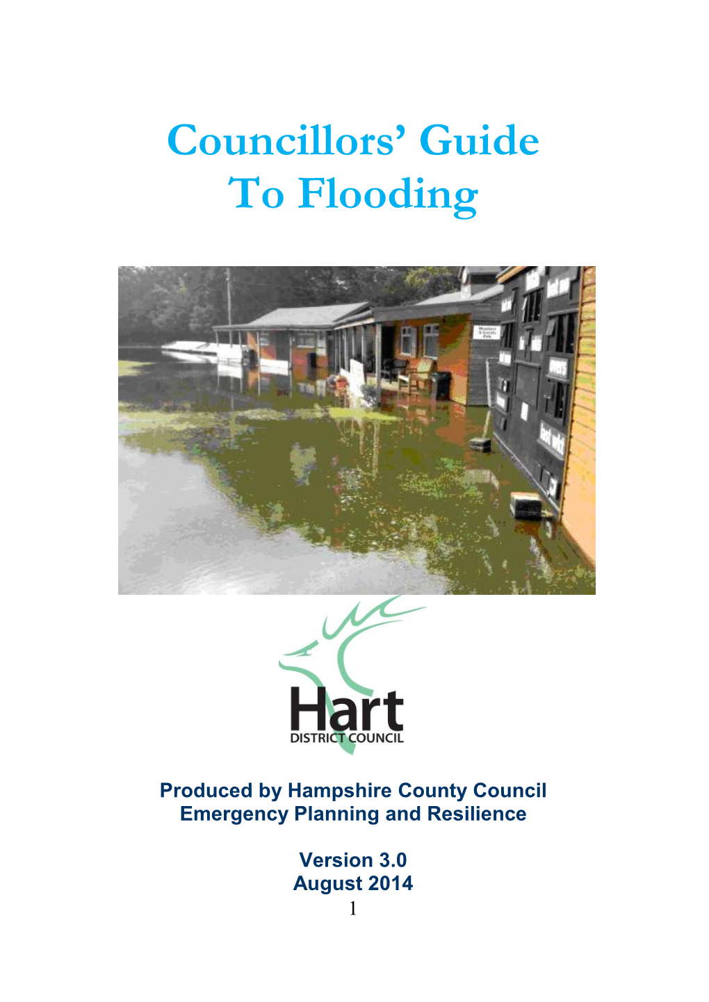 Councillors Guide to Flooding