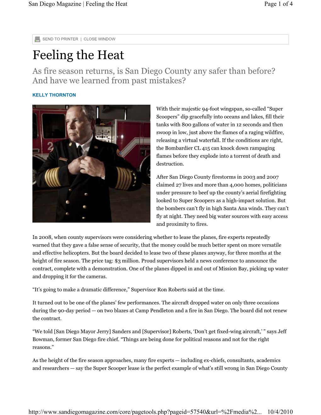 Feeling the Heat Page 1 of 4